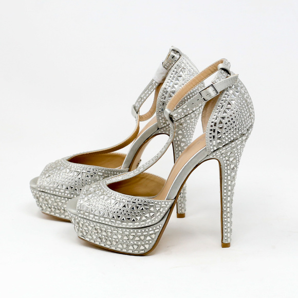 Thalia Sodi Womens Flor Peep Toe T-Strap Classic - Picture 4 of 8